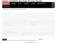 Tablet Screenshot of dulich-trungquoc.info